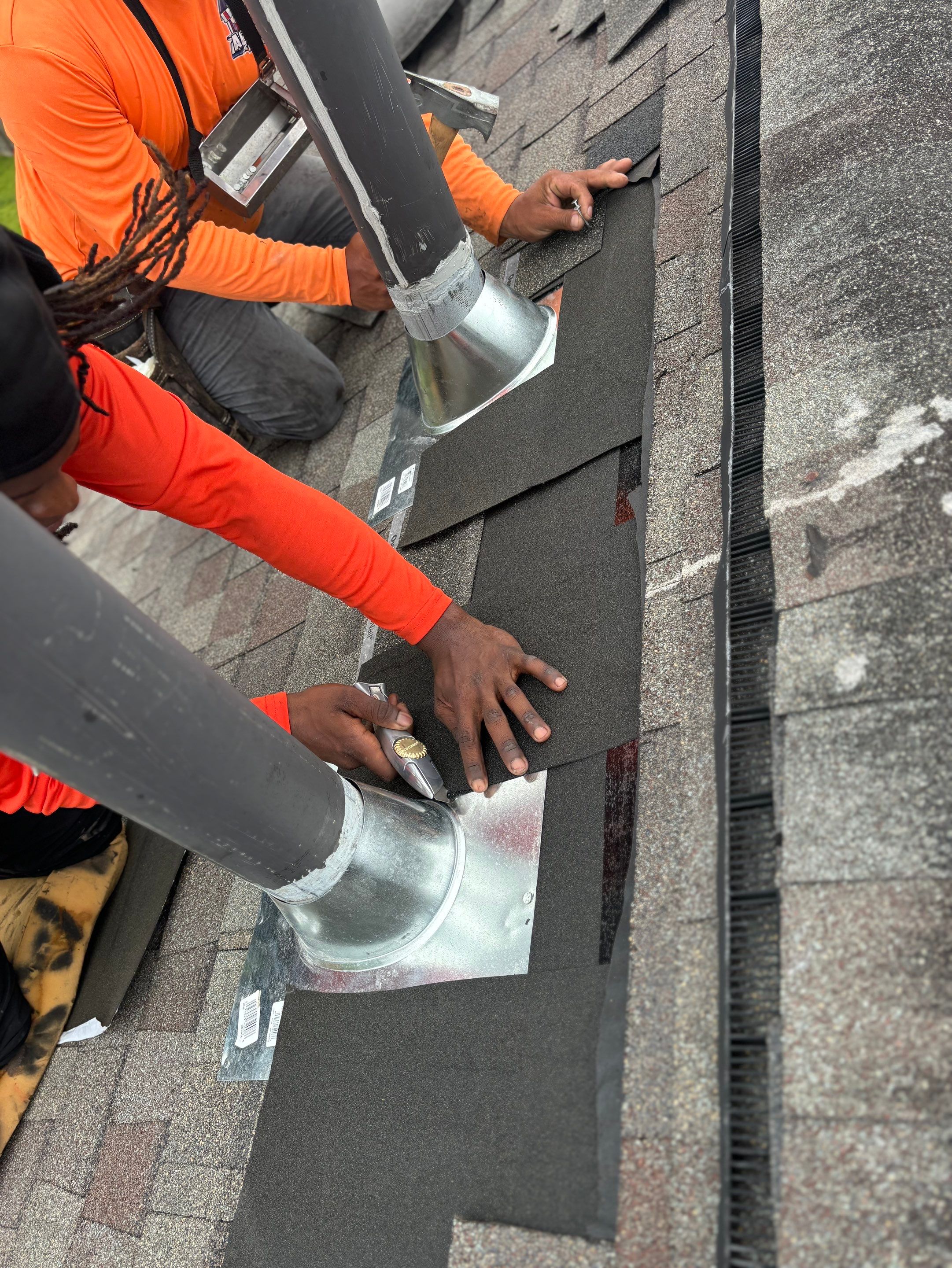 Hail Damage using Owen's Corning Duration (Lifetime) Shingles by Roof Repair Company