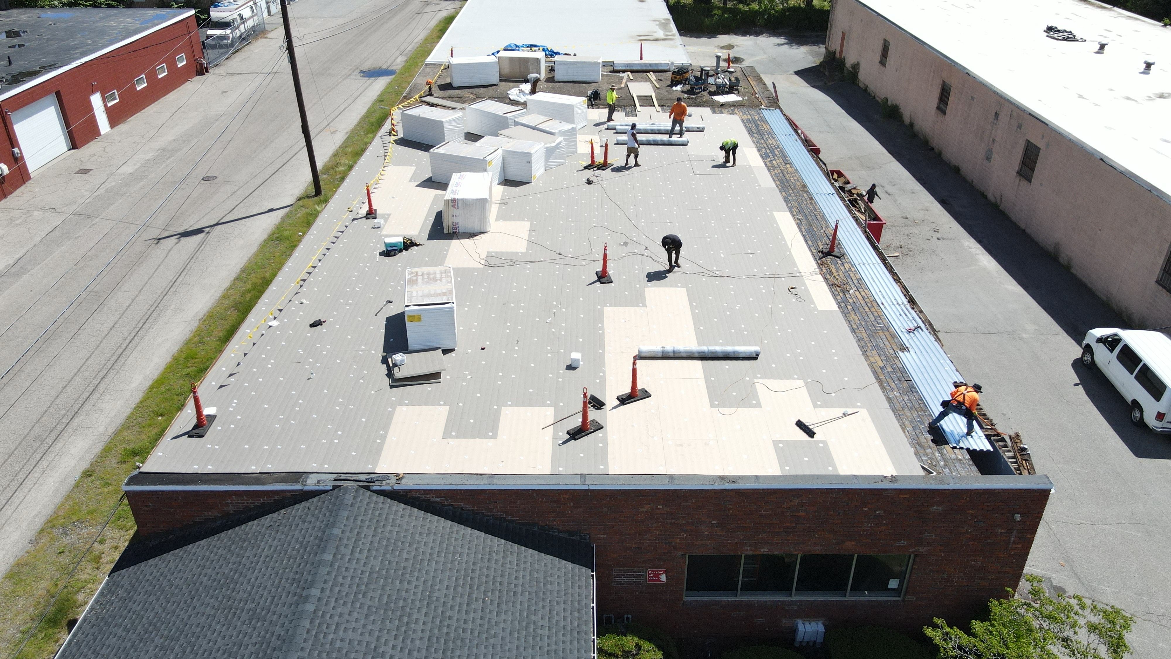 Commercial Flat Roof - TPO by Rinaldi Roofing
