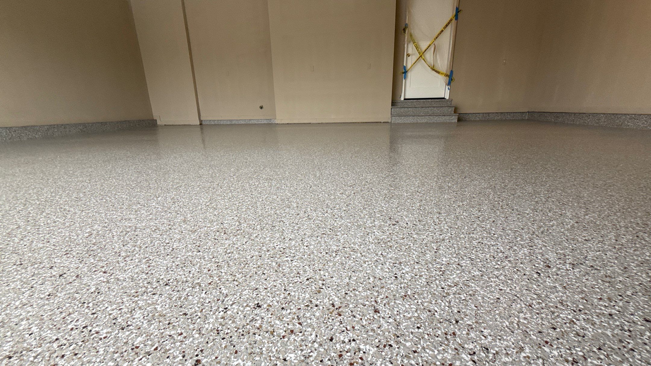 Custom Garage Epoxy Floor in Shawnee by Banner Garage