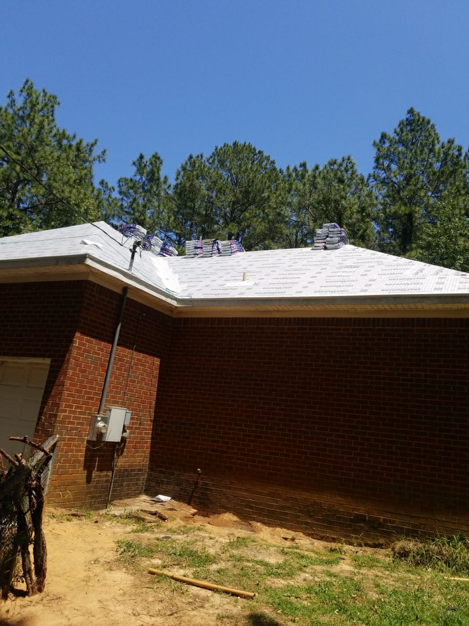 Residential Roofing Installation using Roof Replacement by American Roofing & Construction LLC
