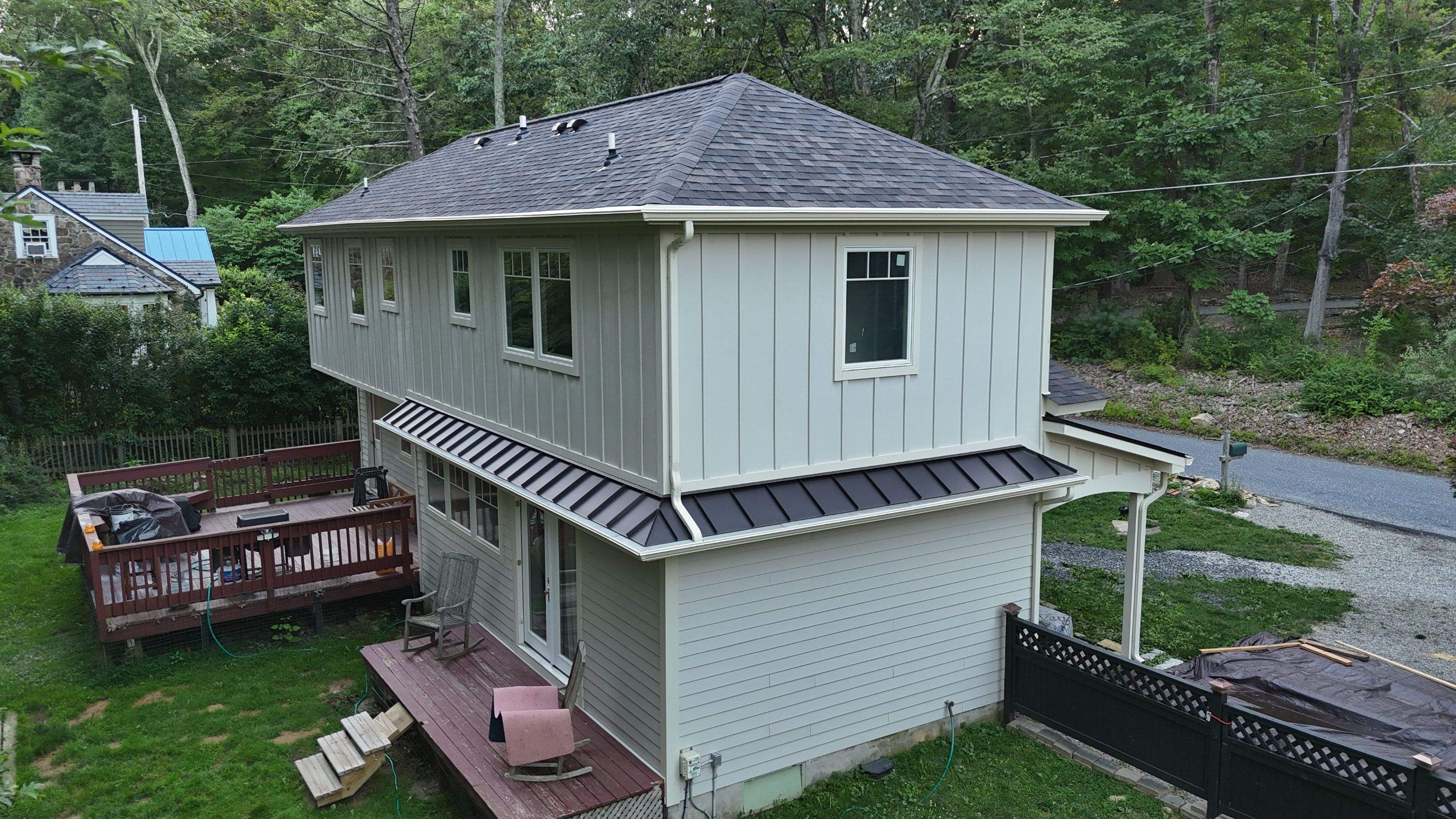 Second Floor Addition and Full Exterior Remodel by All State Home Improvement Inc.
