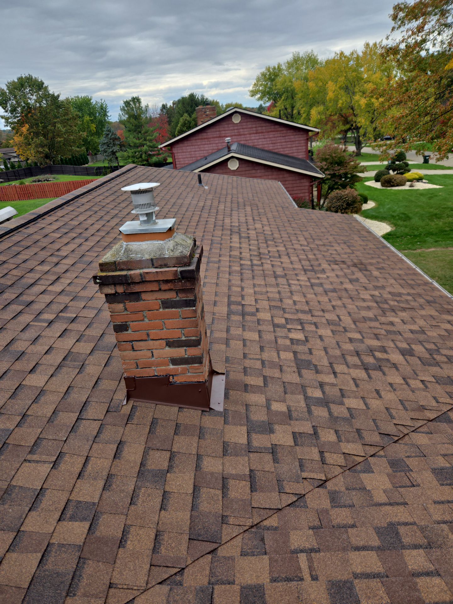 Atlas Pinnacle, Color, Burnt Hickory, Drip Edge, Color, Musket Brown by Eagle Eye Roofing