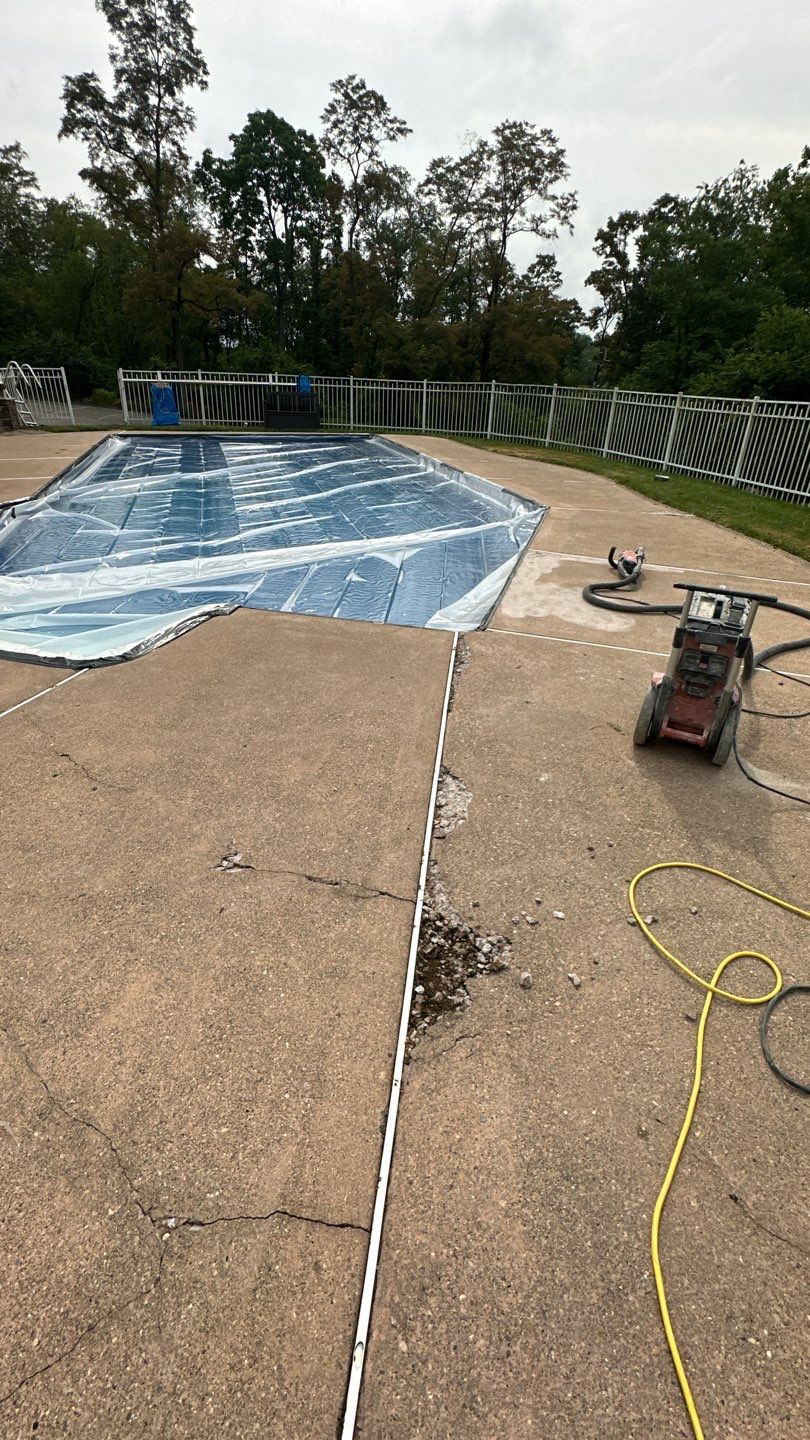 Pool Deck Project in Monroeville by Floors in a Day, Inc
