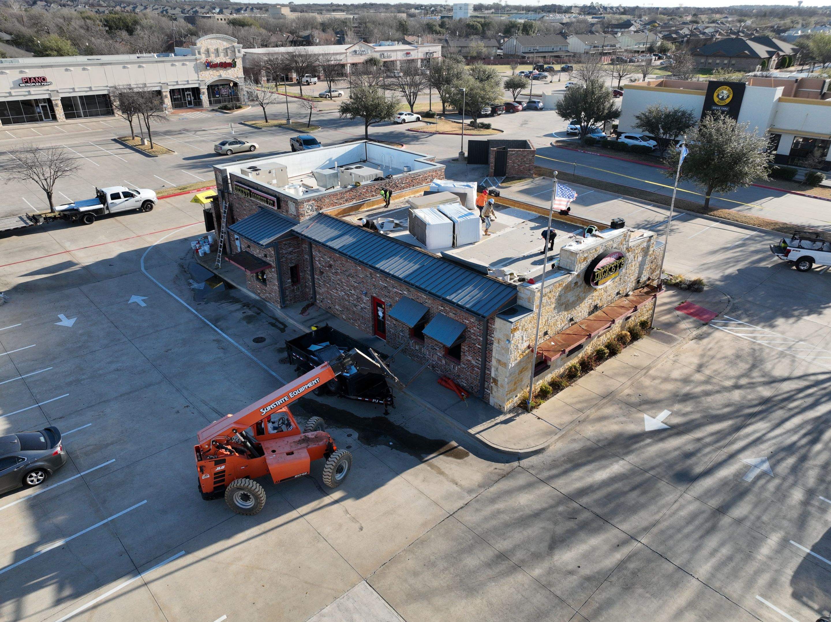 TPO Commercial Roofing Installation by 3:16 Roofing and Construction