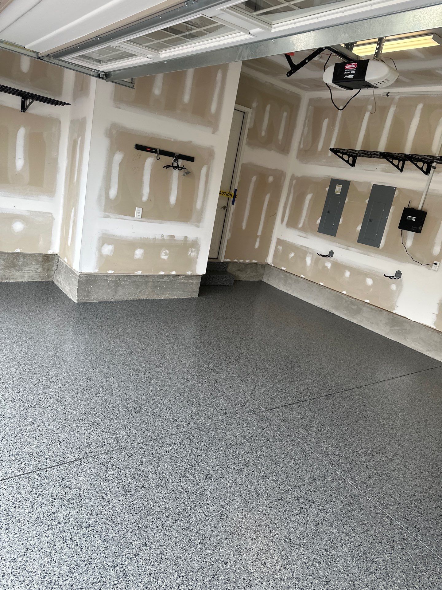 Garage Floor Coating using Nightfall by My Garage Floor Guys