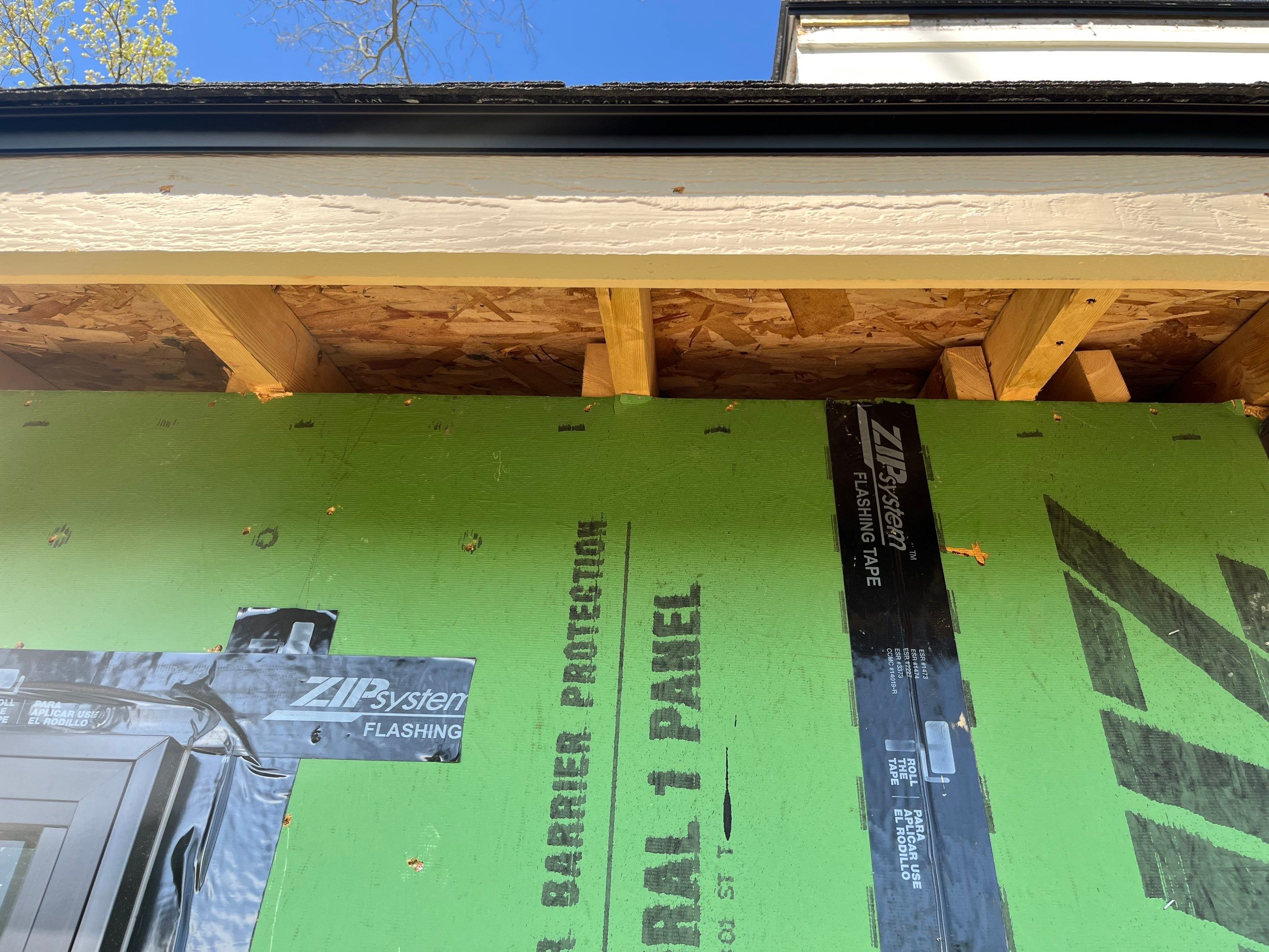 Siding Replacement using Hardie Plank S8 1/4"  Arctic White by 180 Contractors