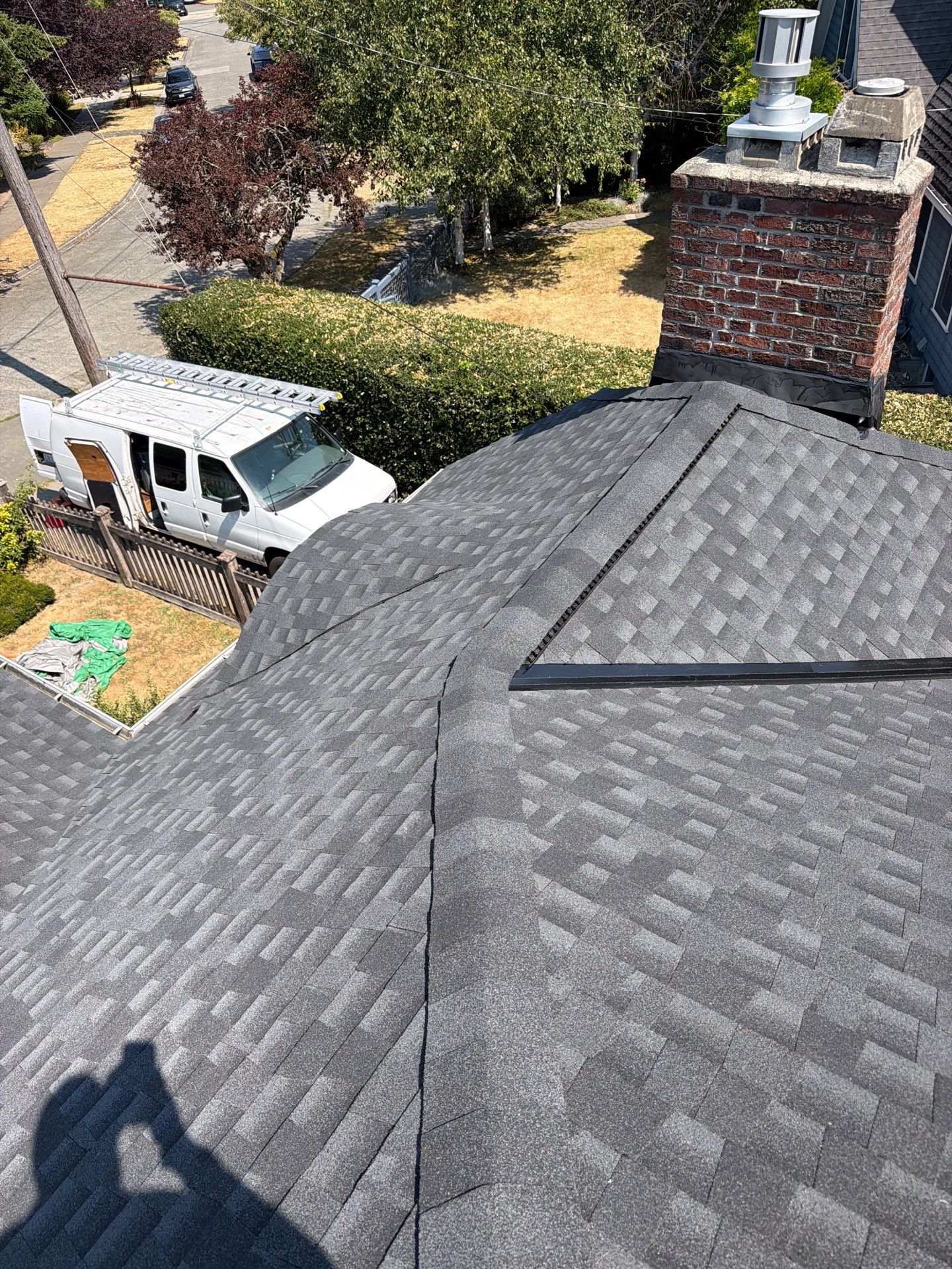 Residential Roofing Installation using GAF HDZ Shingles by Roofing Formula LLC