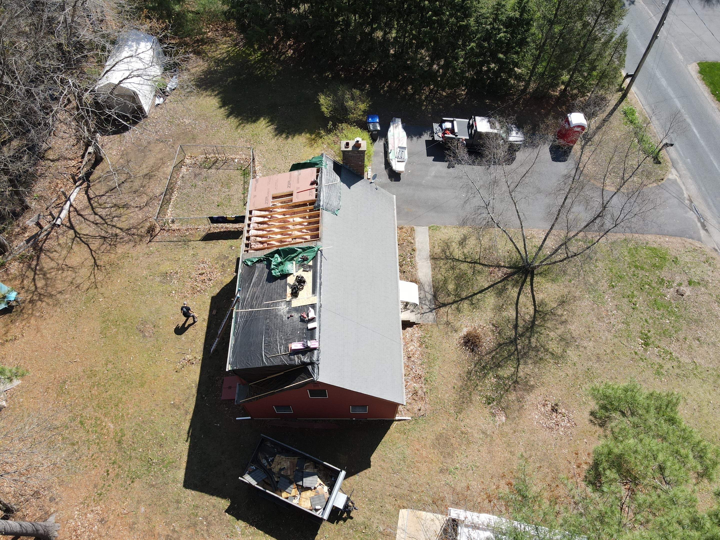 Tree Damage/Roof Repair by Chagnon Building & Remodeling LLC