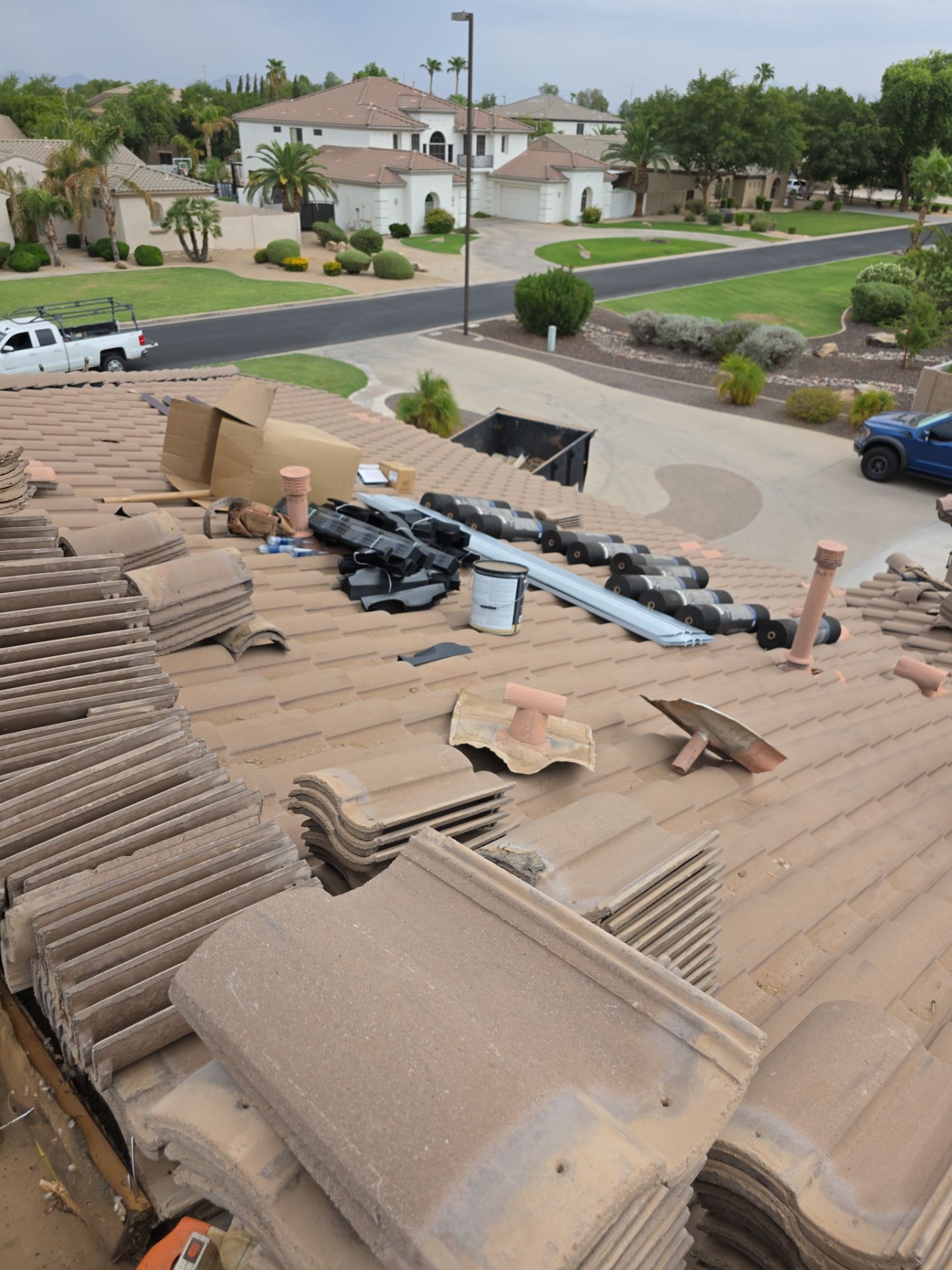 Recent Rain and Storm Damage in Gilbert by Weather-Tite Roofing