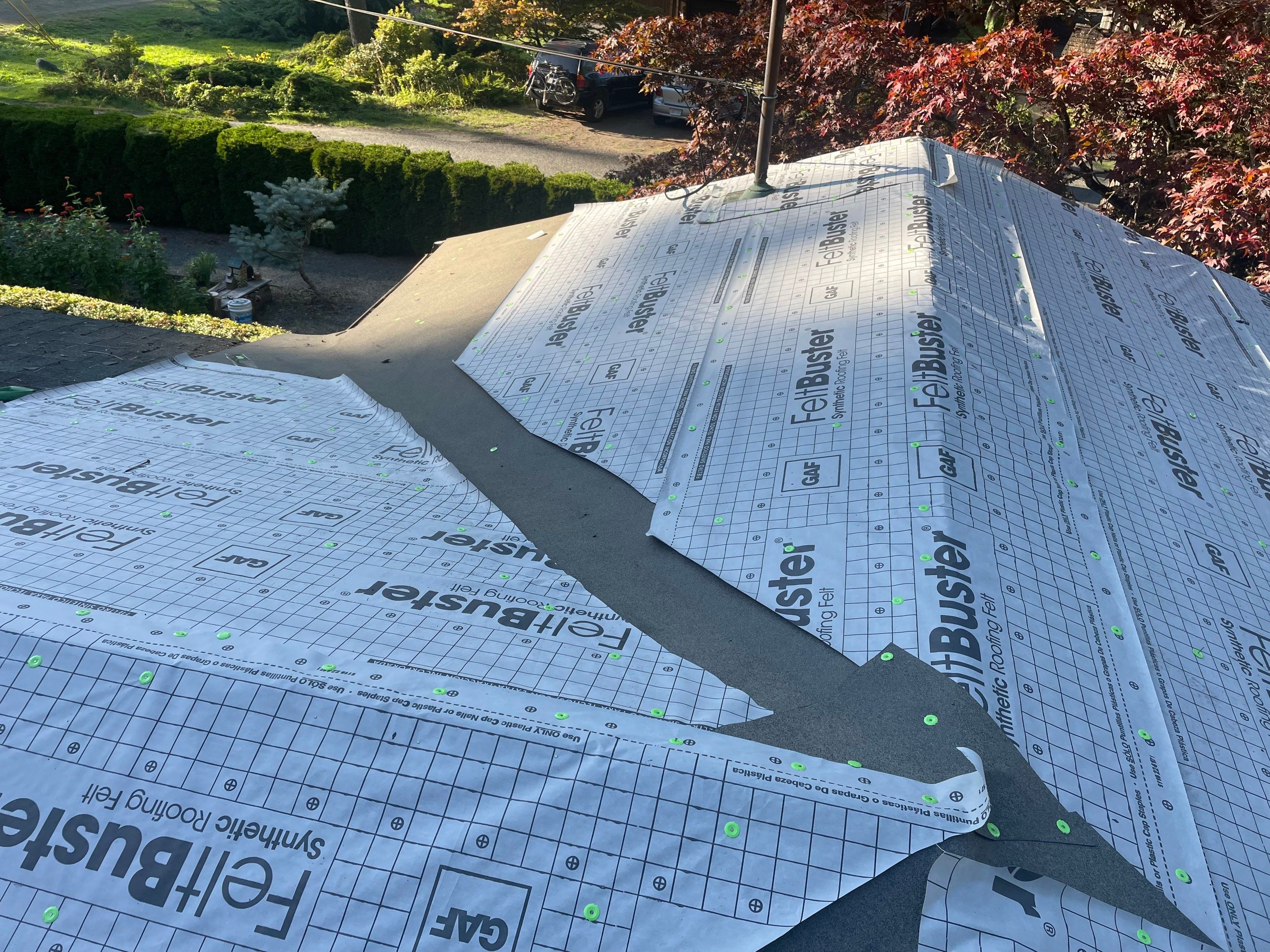 Residential Reroof Shingle - Charcoal by Top Notch Roofing Inc