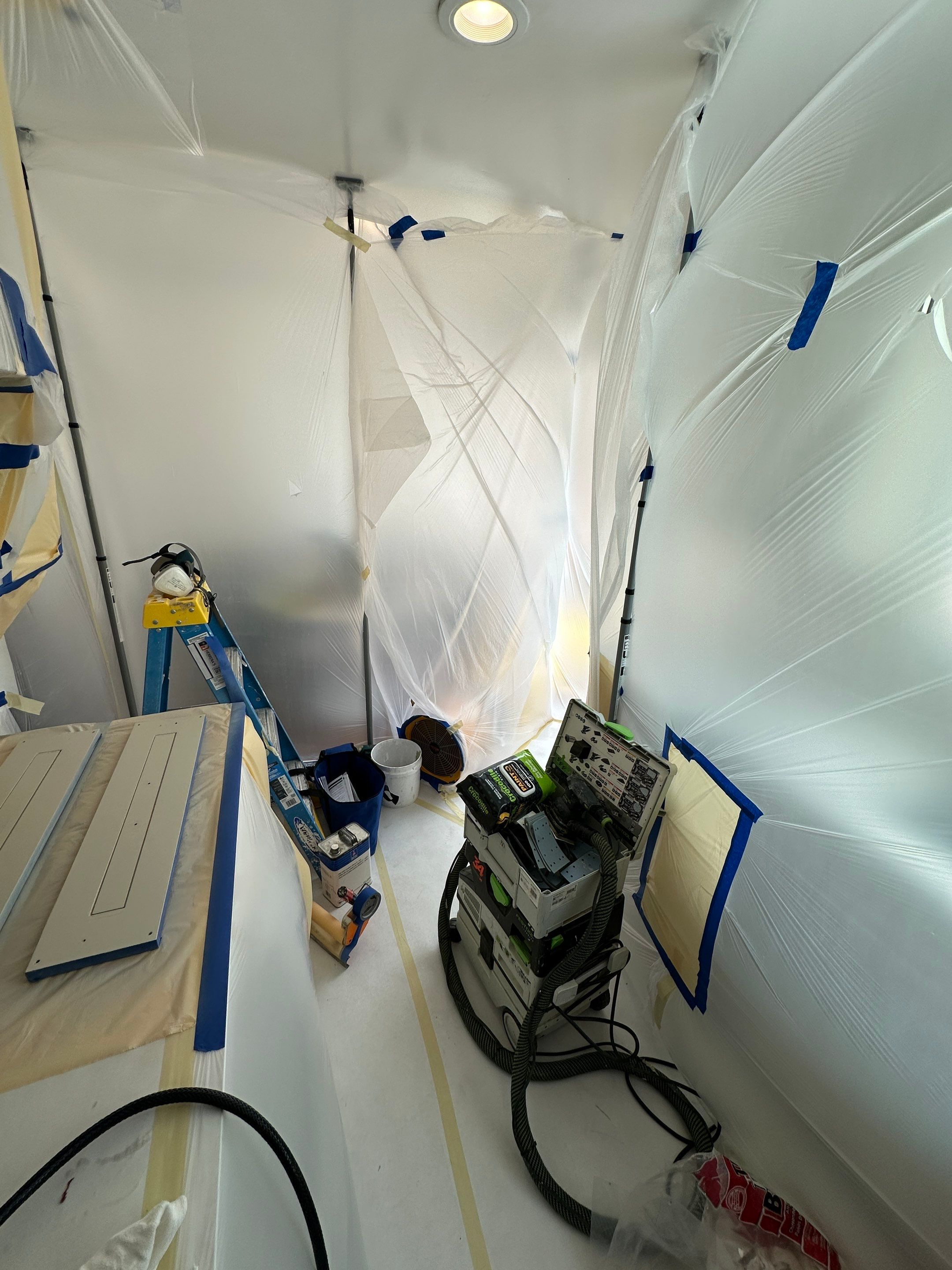 Cabinet Repair  by Herrera’s Bay Area Painting inc.