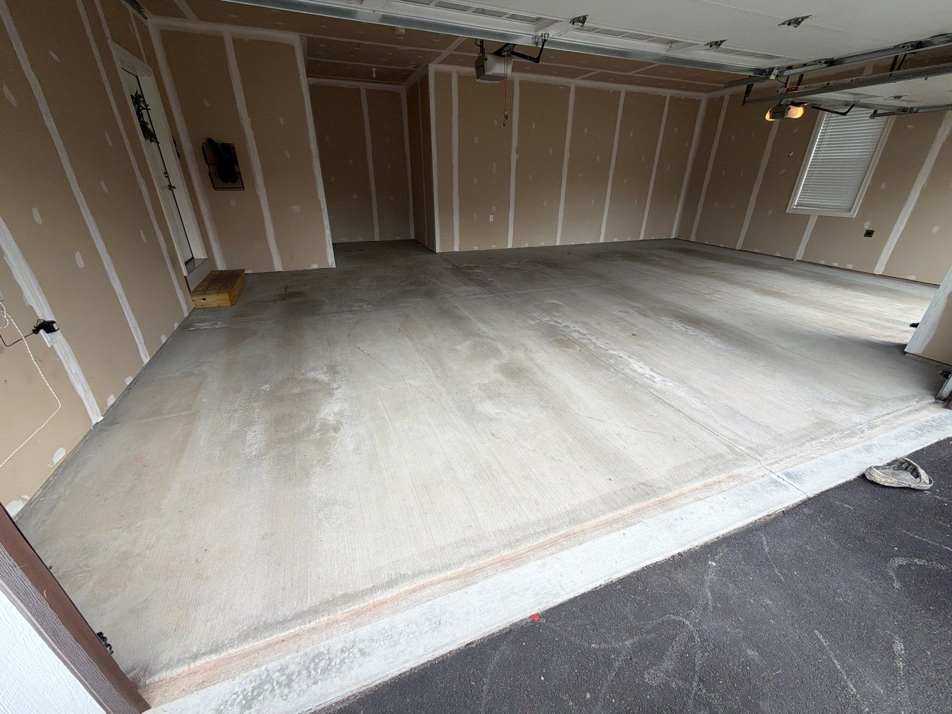Vintage Goldmine Garage Coating by NG Masonry & Construction LLC