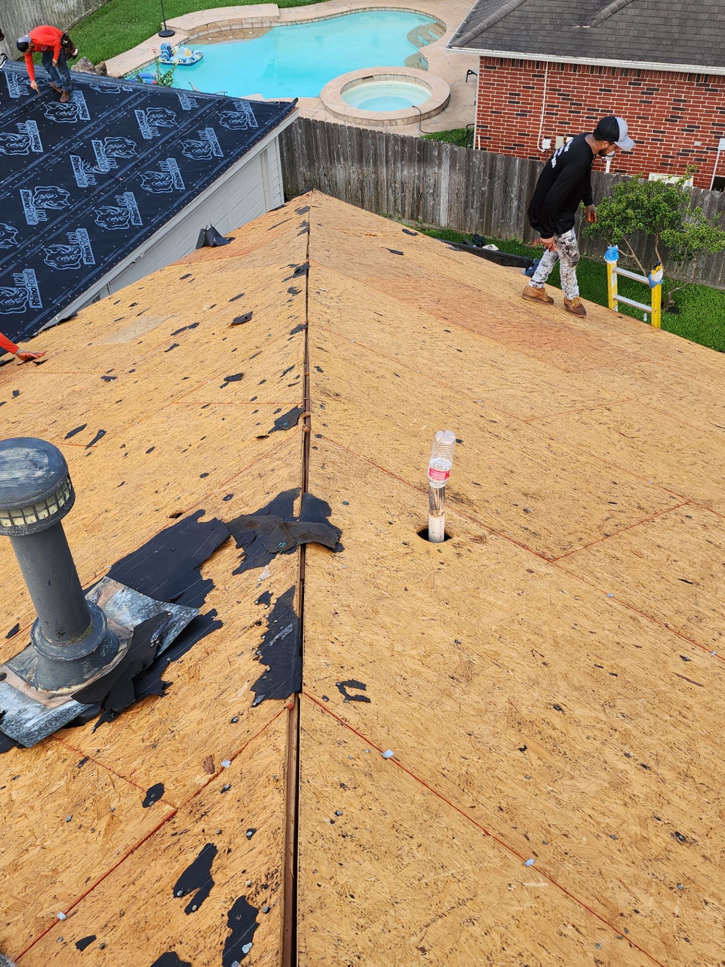 Residential Roofing Repair using Owen's Corning Duration (Lifetime) Shingles by Roof Repair Company