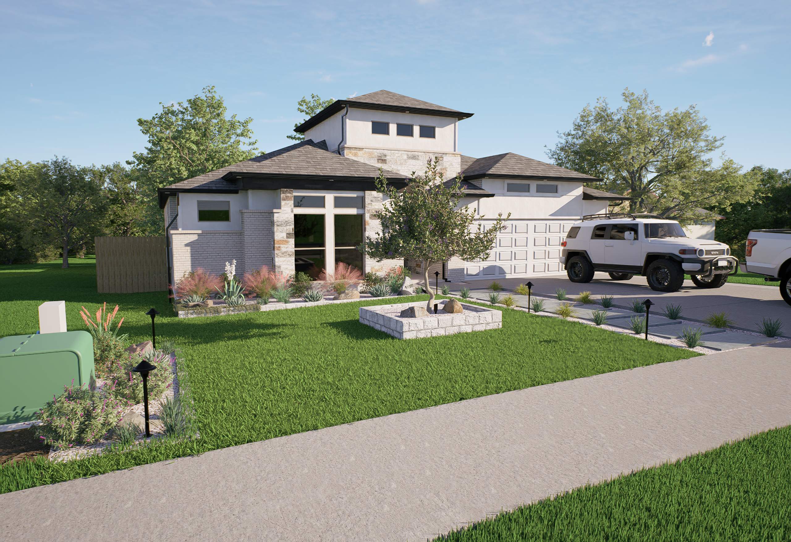 3D Design Render by Hole In One Lawns, LLC