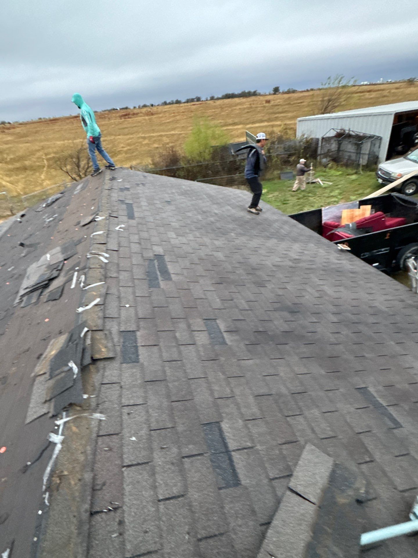 Residential Roof Replacement using 24 GA Standing Seam by Action Exteriors Austin