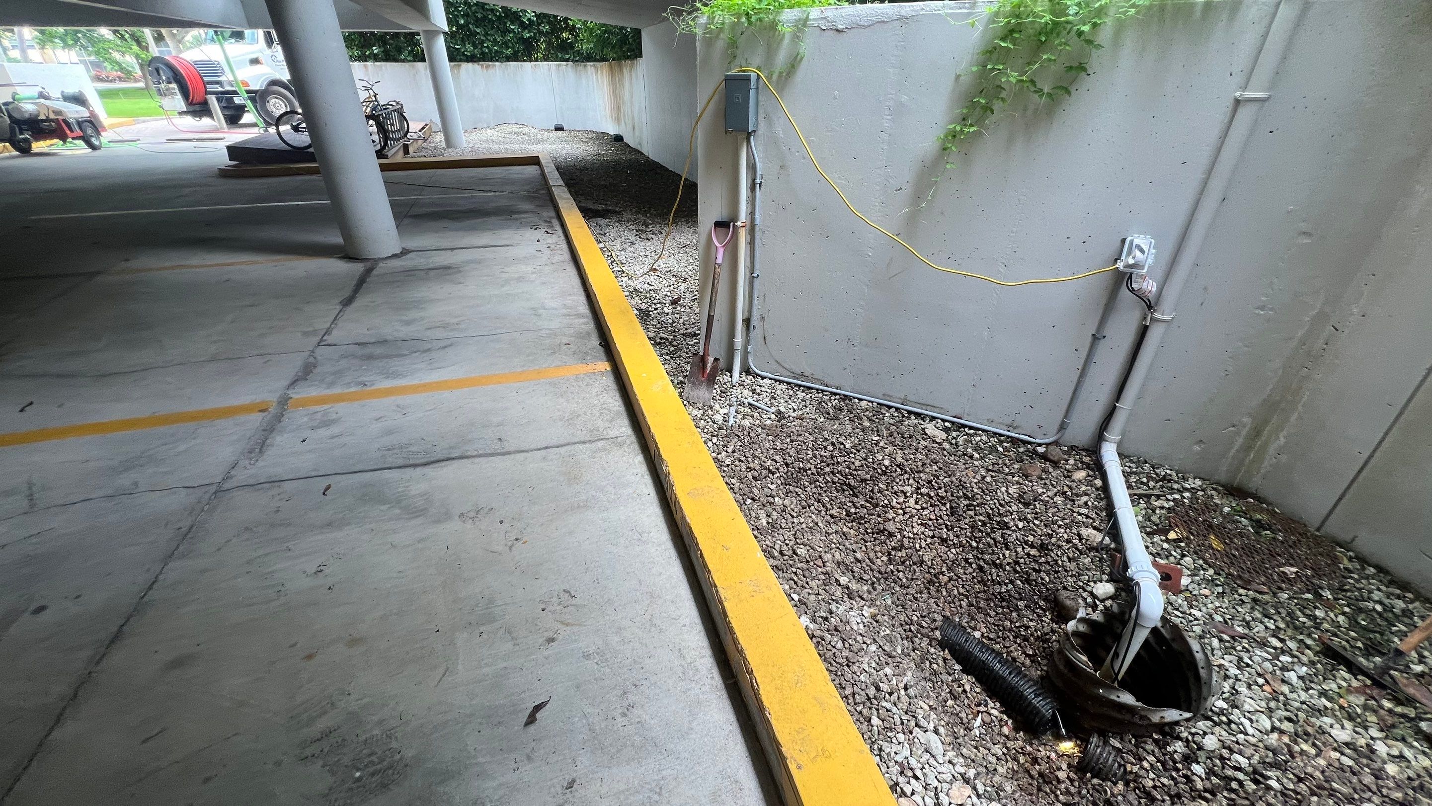 Marco Island Condo Stormwater System Maintenance and Standing Water Removal by APS Power & Water