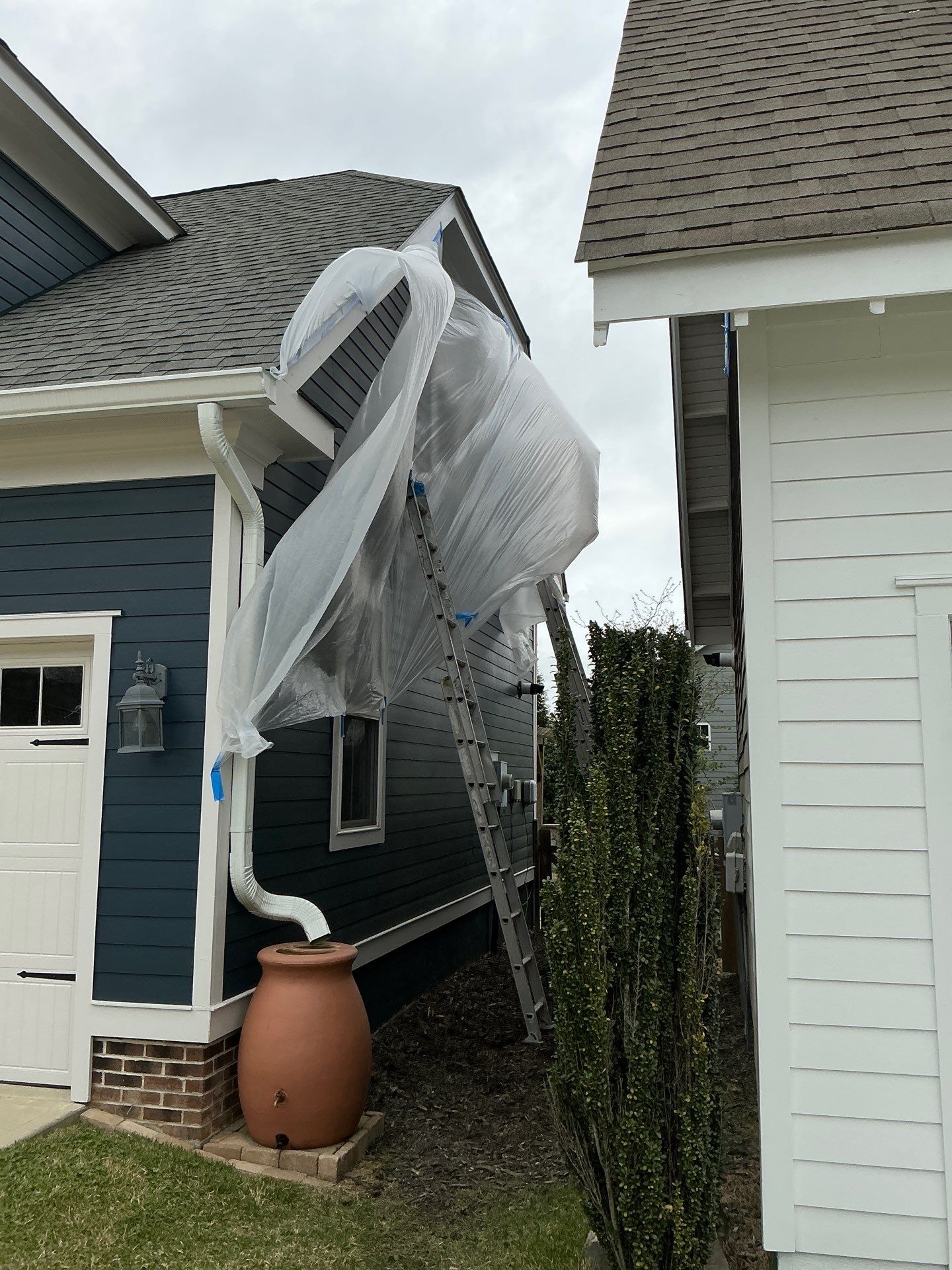 Full exterior painting by GonzalezPainters & Contractors Inc 