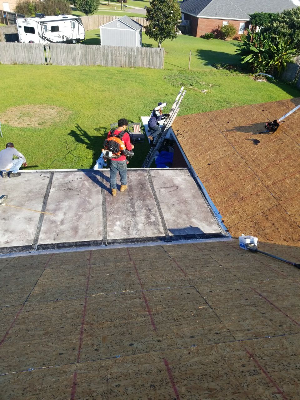 Residential Roofing Installation using Roof Replacement by American Roofing & Construction LLC