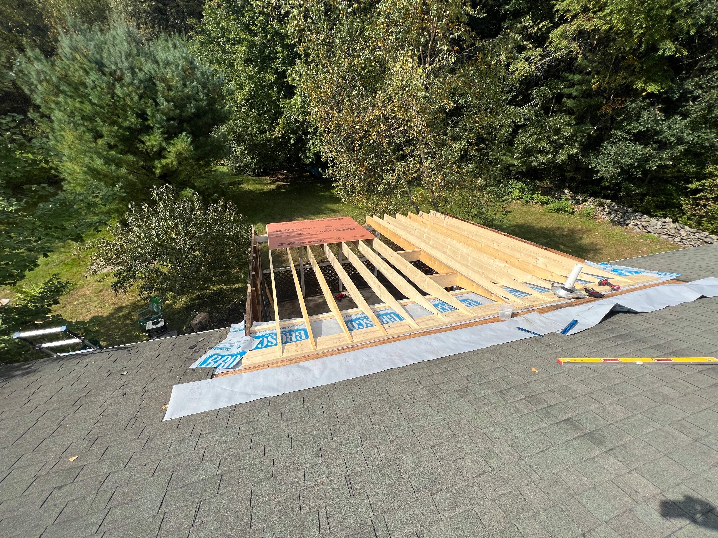 Screenroom Roof Rebuild by Chagnon Building & Remodeling LLC
