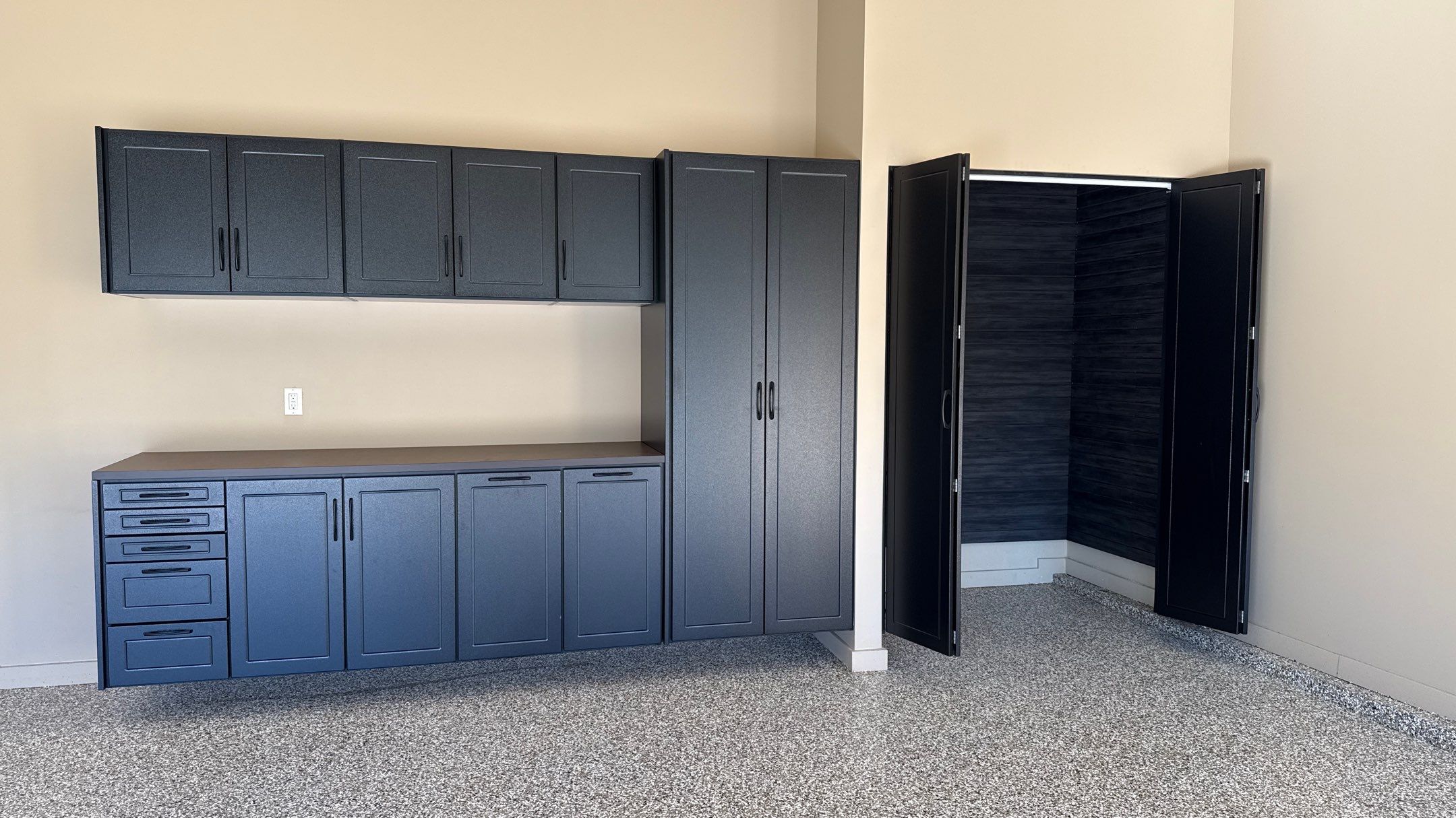 Art's New Garage Make-over Turned Out Great  by Banner Garage