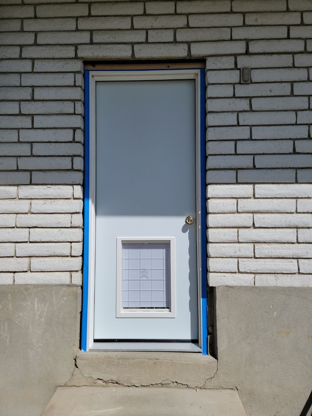 Dog Door and Stairs by Rudd Builders LLC