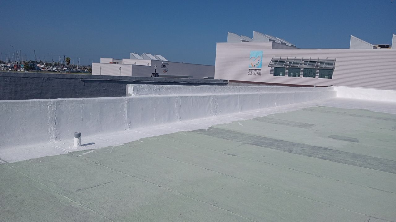 Market Street Coating by Bayfront Roofing and Construction