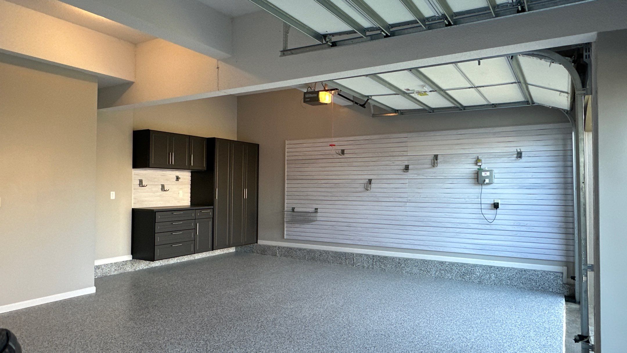 You too can transform your garage just like Justin S. by Banner Garage