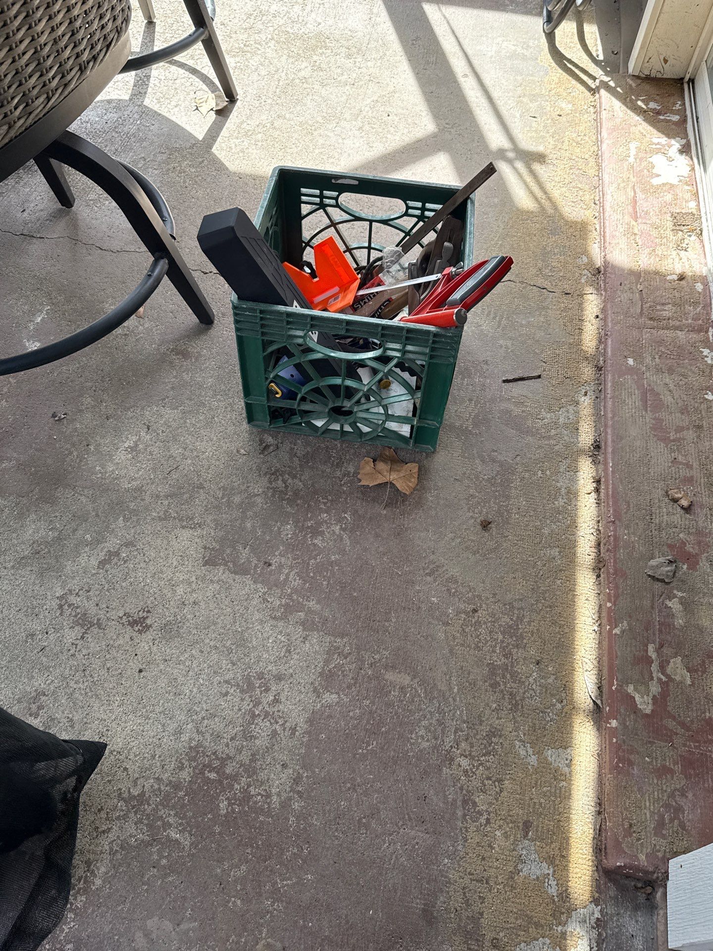 Porch & Steps Project in Manor by Floors in a Day, Inc