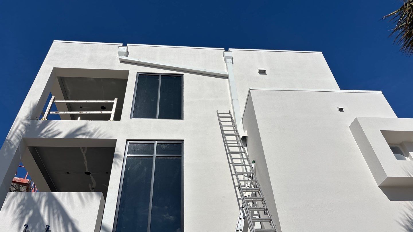 Residential Install of Flat TPO by International Roofing