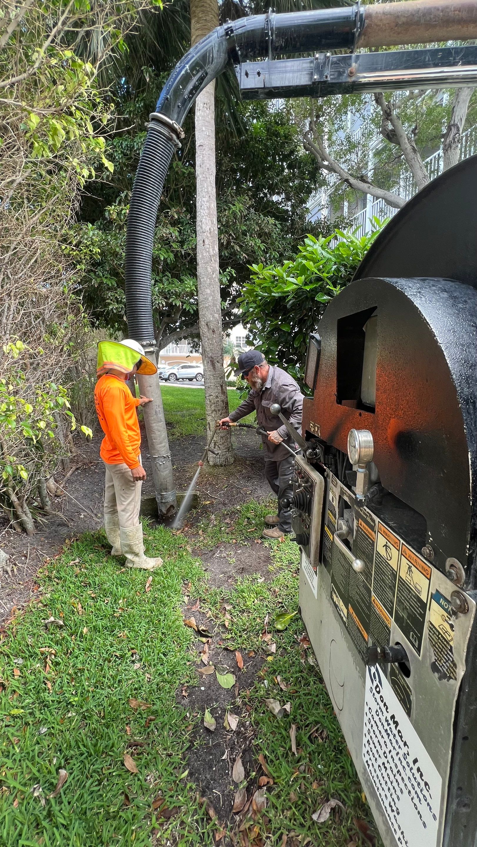Condo Complex Stormwater System Maintenance by Don Mar, Inc. Storm Water Solutions