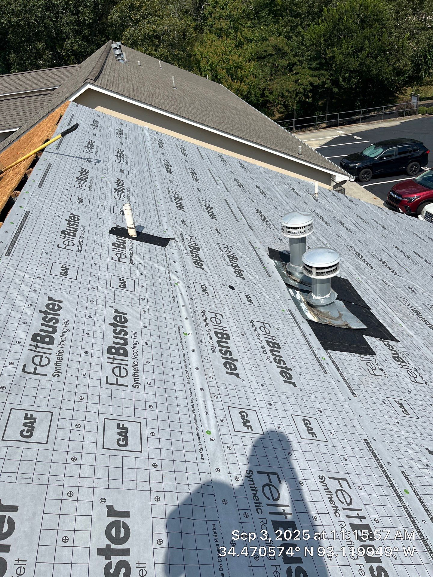 Multi-Unit Architectural Shingle Roof Replacement in Hot Springs Arkansas by Temple Roofing and Exteriors