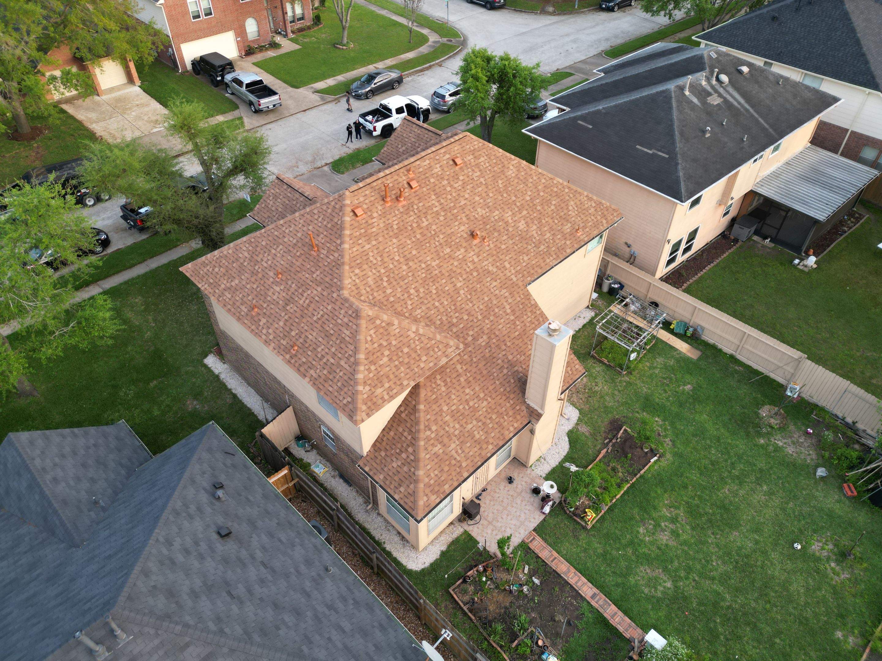 Project in Houston by Proud Roofing