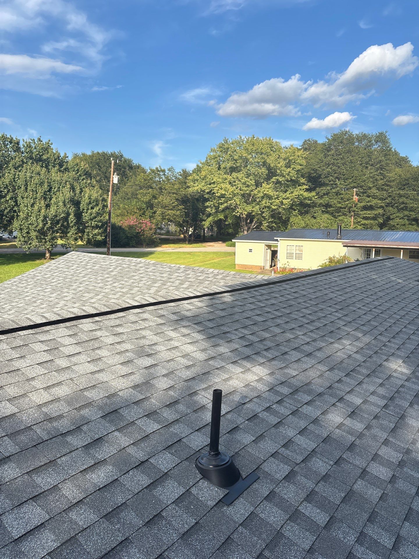 CertainTeed Pewter roof installation by Roofsters