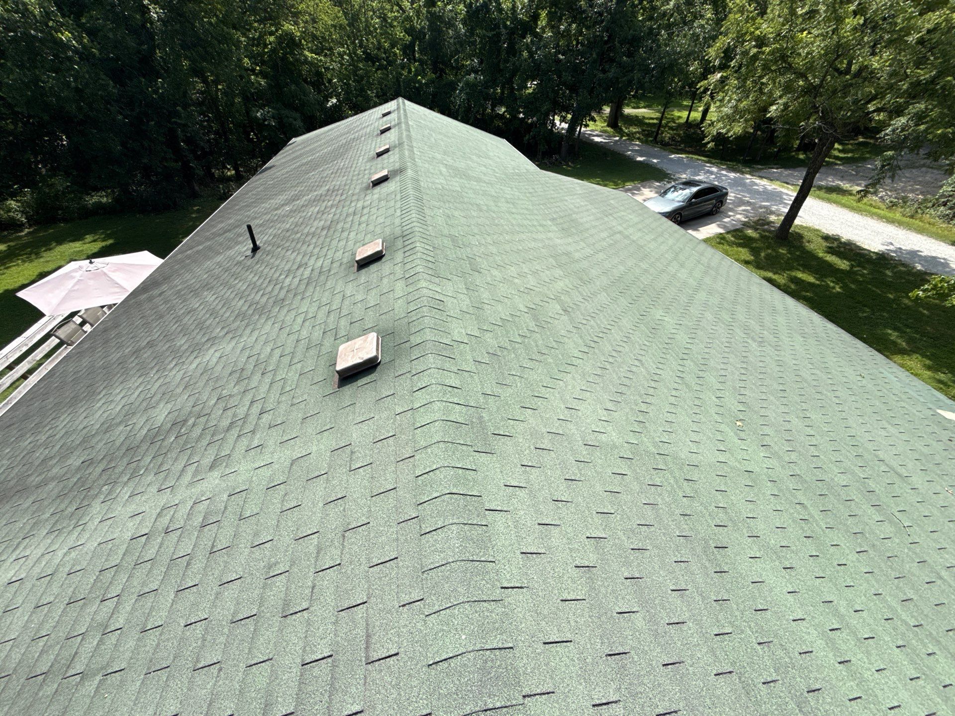 Residential Roofing Install - Atlas Pinnacle Pristine Shingles - Color Pewter  by Titan Commercial & Residential Roofing 