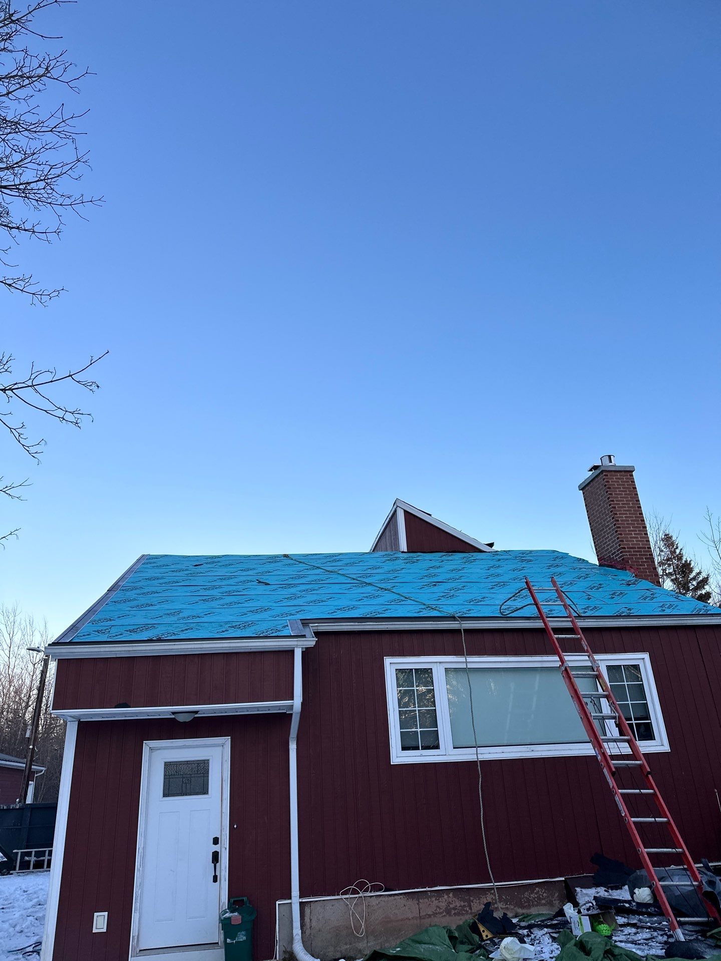 Residential Roofing Installation using Ideal Steel Standing Seam  by Artisan Roofing & Home Improvements Inc.