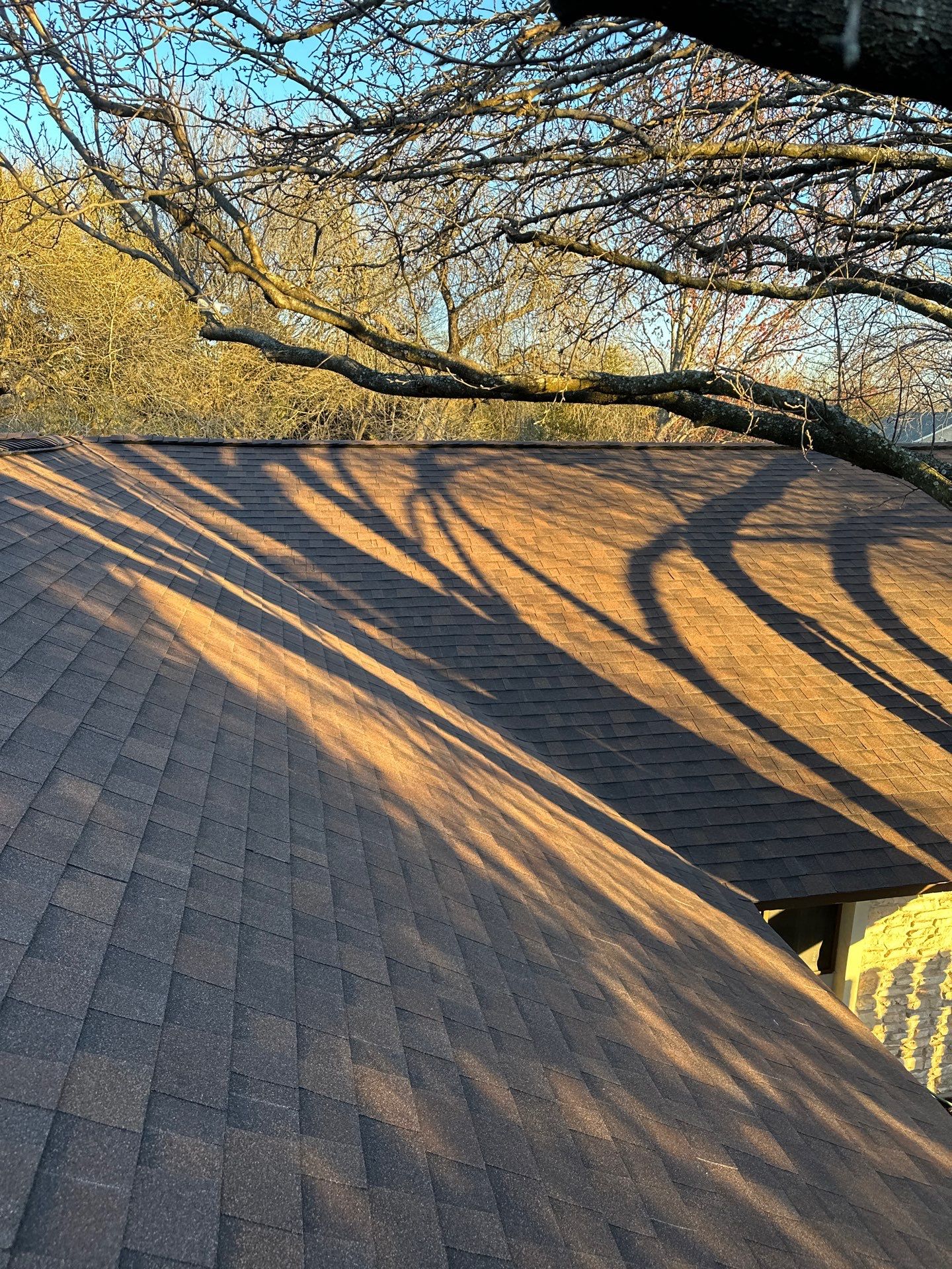 Residential Roofing Installation using Owens Corning Oakridge Brownwood by DeZign Roofing & Exteriors