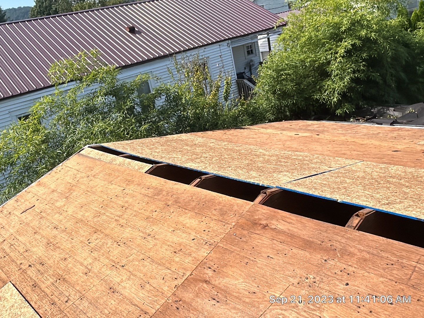 Residential Roofing Repair using Metal by Mr. Roofer