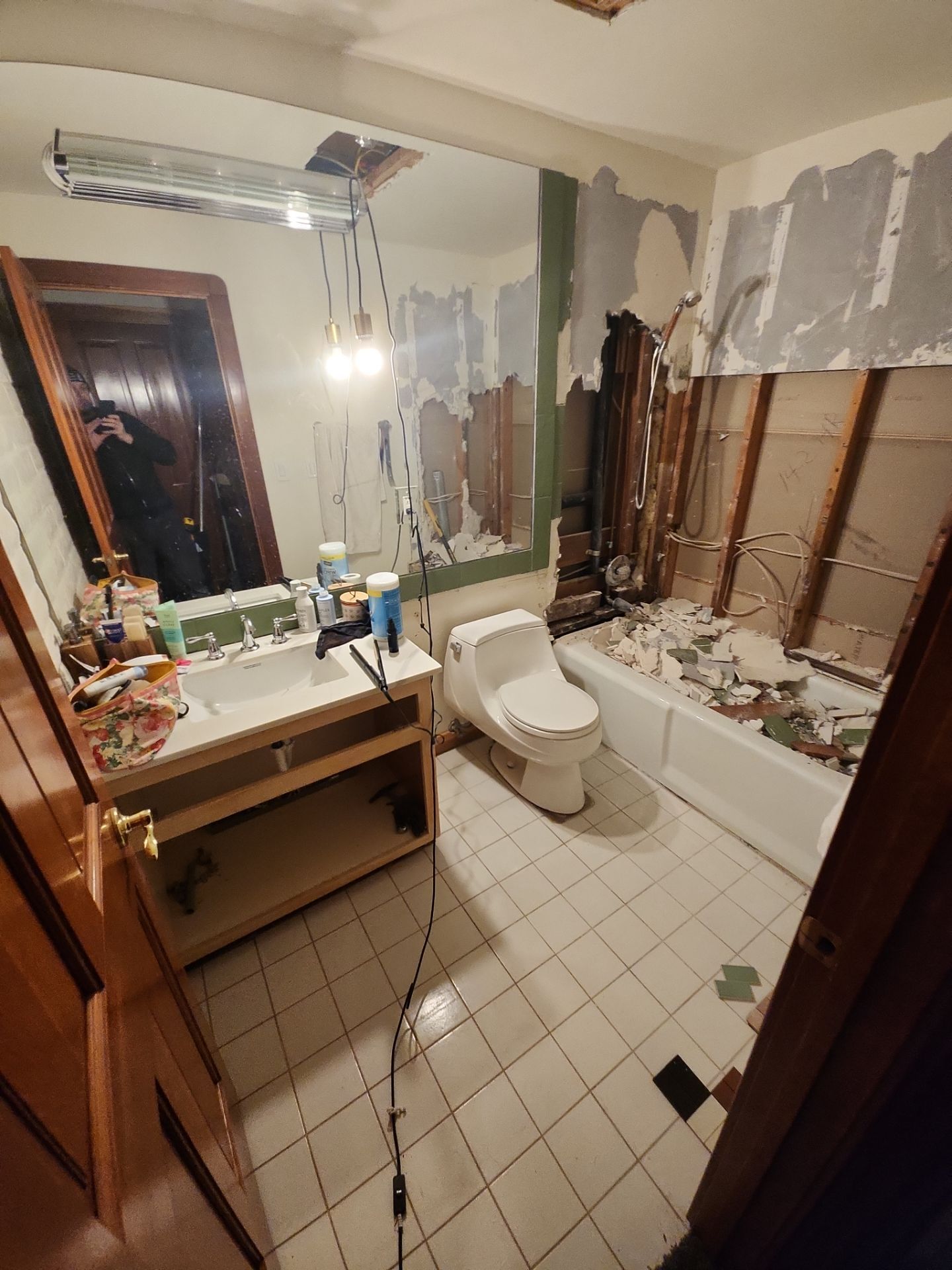 Bathroom Remodel by The Tahoe Tradesman