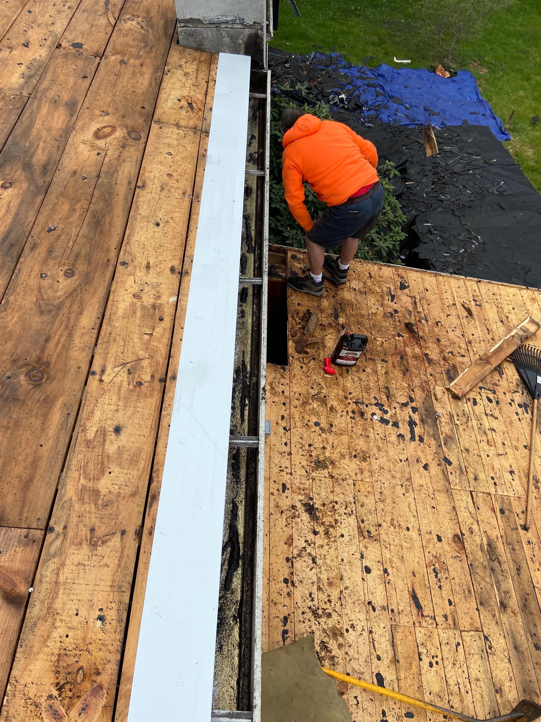Residential Roofing Installation using GAF Timberline HDZ by Sensible Home Solutions