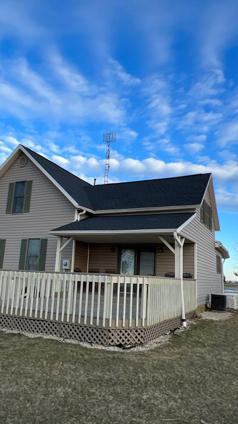 Residential Roofing Installation using GAF Timberline HDZ Charcoal by Nitro Roofing and Construction