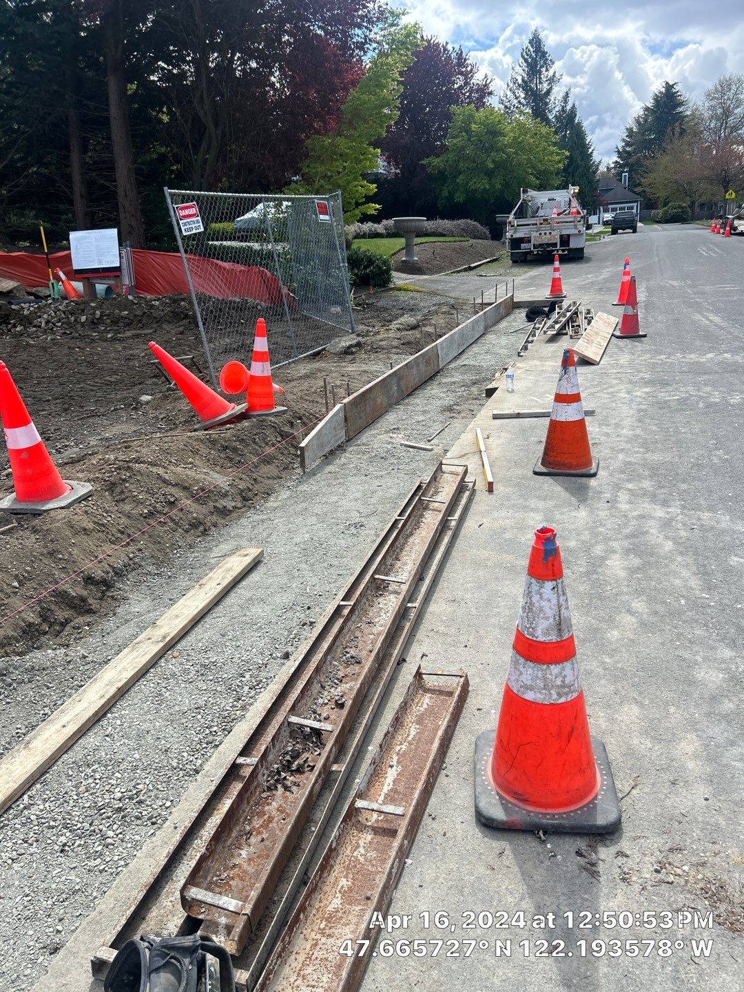 Thomas Custom Homes Development  by Jireh Asphalt & Concrete Inc 