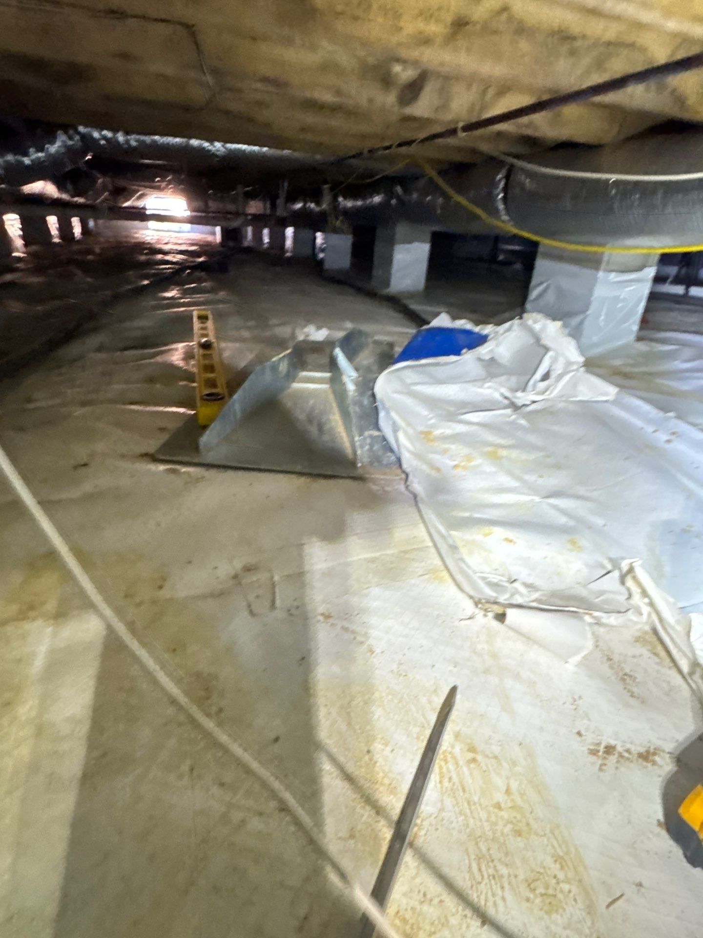 Project in Williamsburg by Patriot Crawl Space Repairs