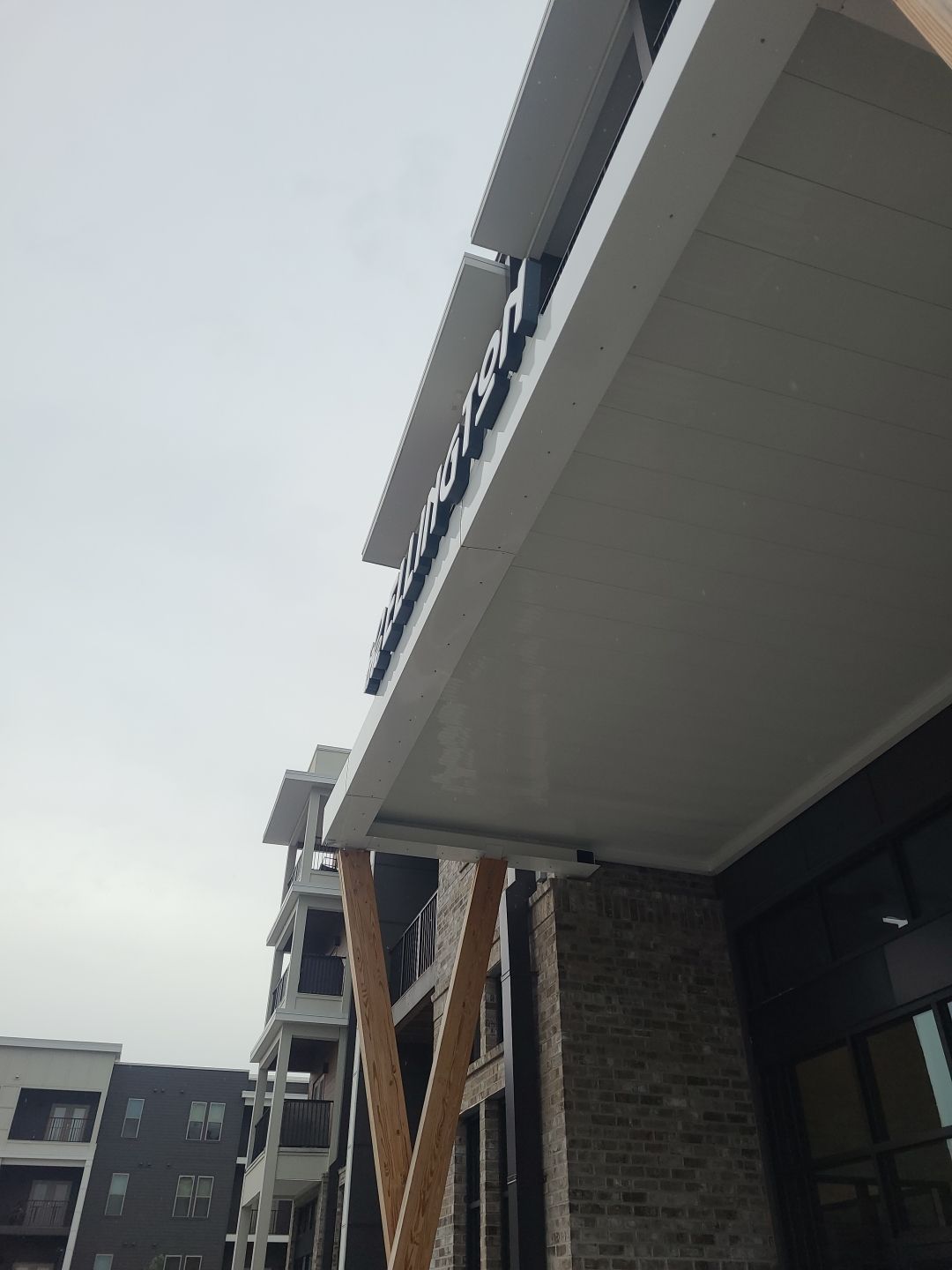 Soldier Mounted Channel Letters for Ellington by SignCrafters