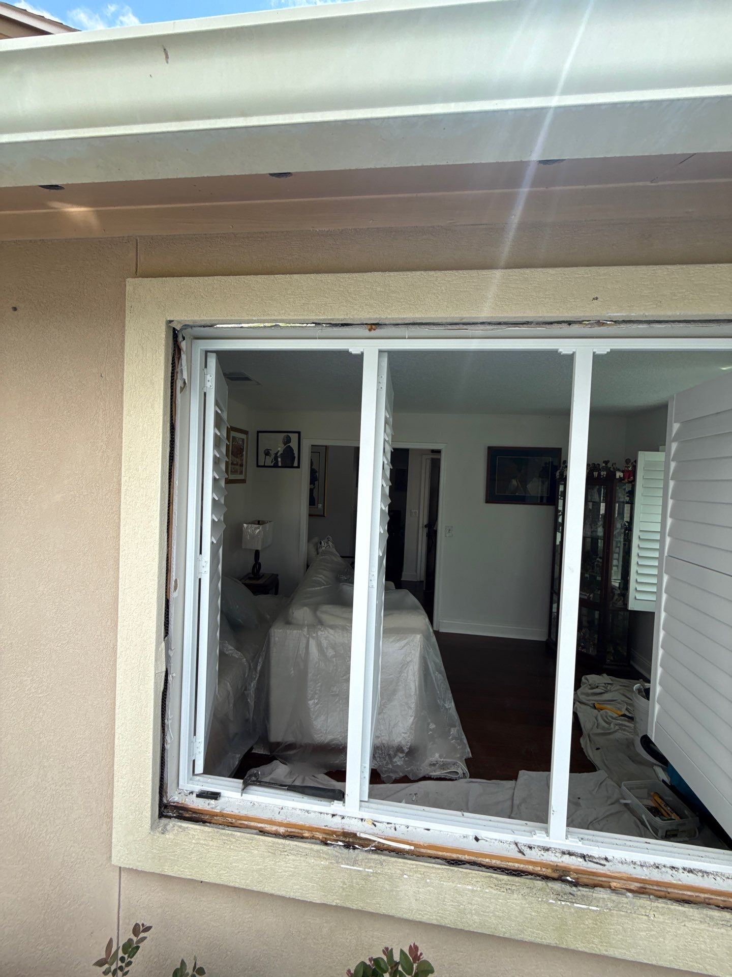 Custom Window Replacement and Plantation Shutter Installation in Jacksonville by Windows & Doors Store