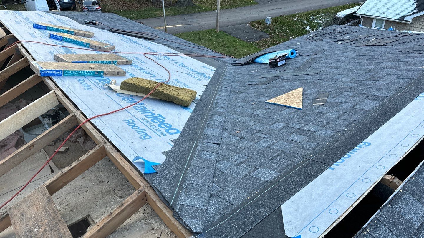 Roof Replacement using CertainTeed Landmark by 180 Contractors