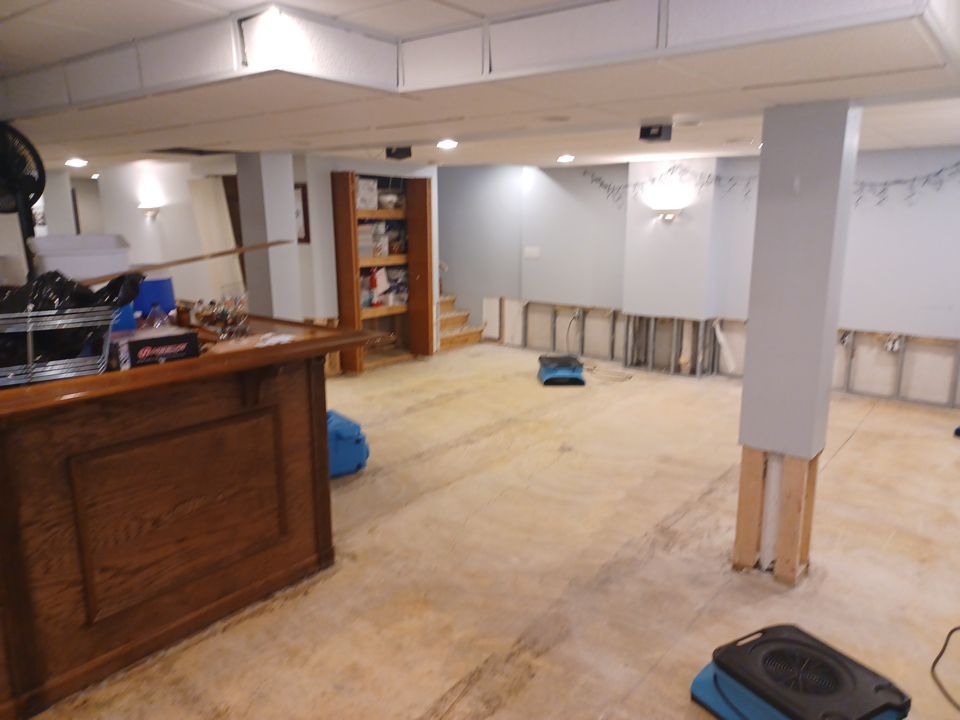 Project in Farmington Hills by EzDry Water Mitigation & Property Restoration