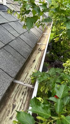 Turtle Shell gutter protection installation in Warrenville, IL 60555, photograph 25