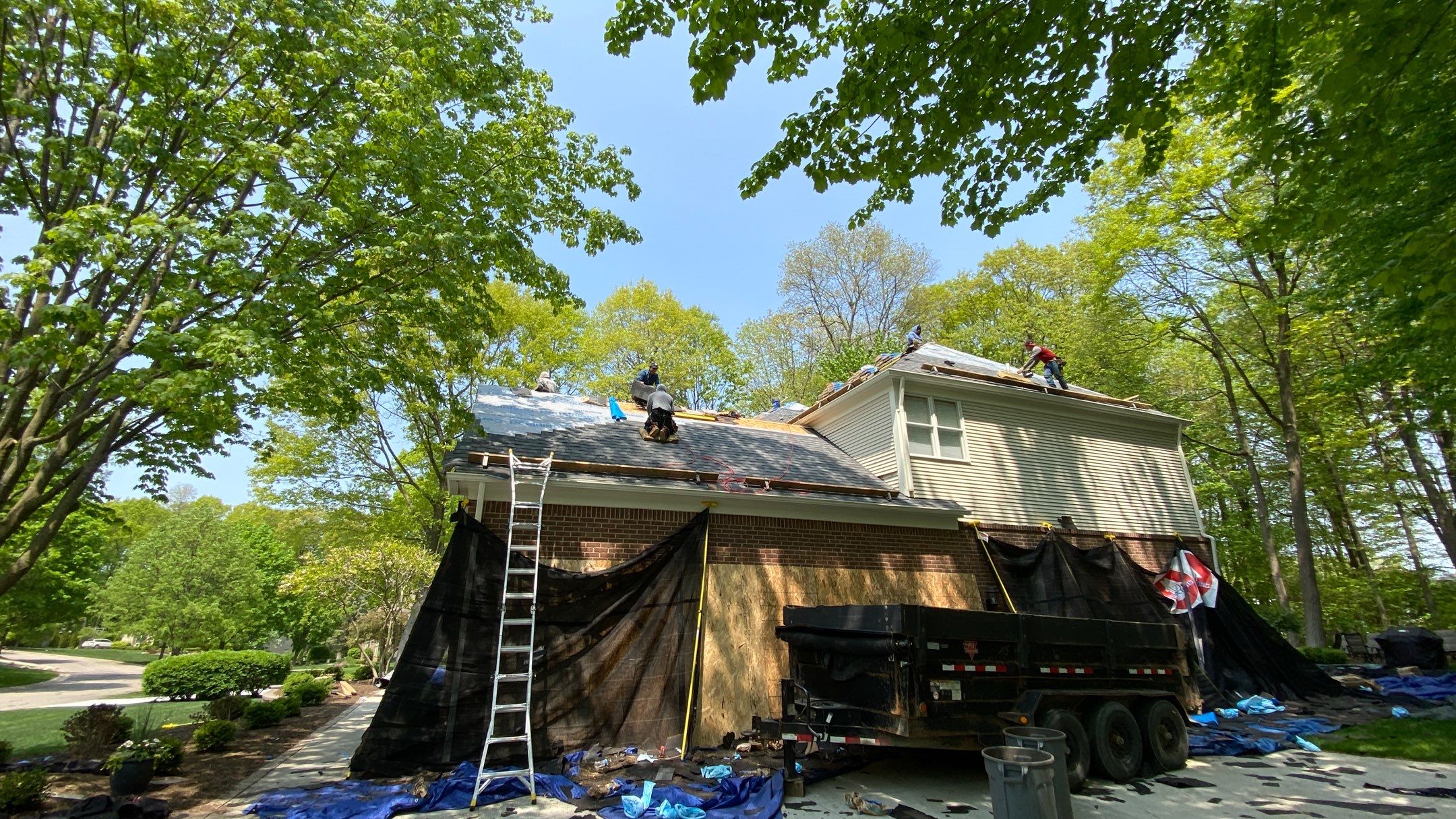 Roof Replacement using CertainTeed Landmark by 180 Contractors
