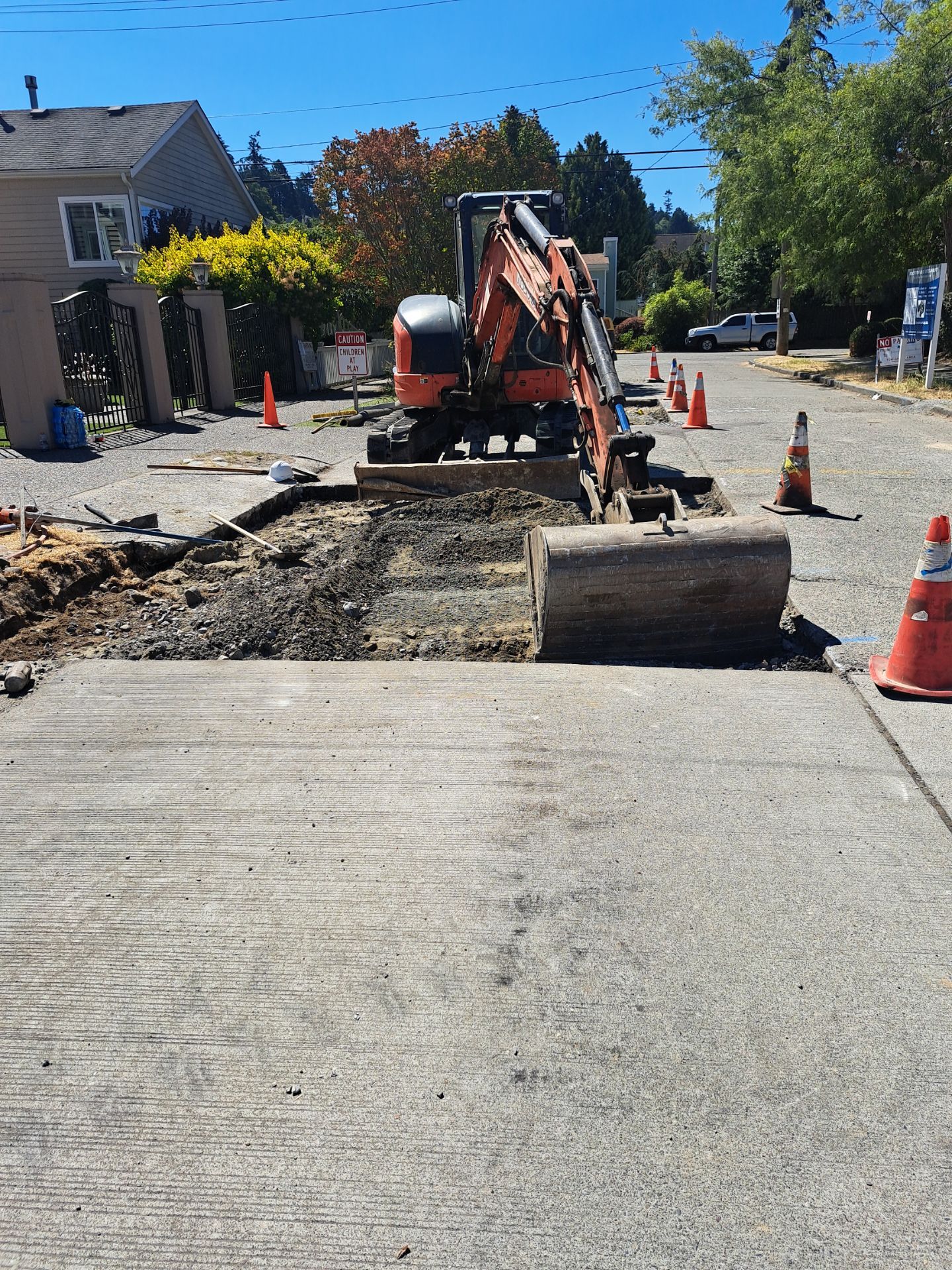 David | Street Concrete Pannels, Sidewalk & Curbing by Jireh Asphalt & Concrete Inc 