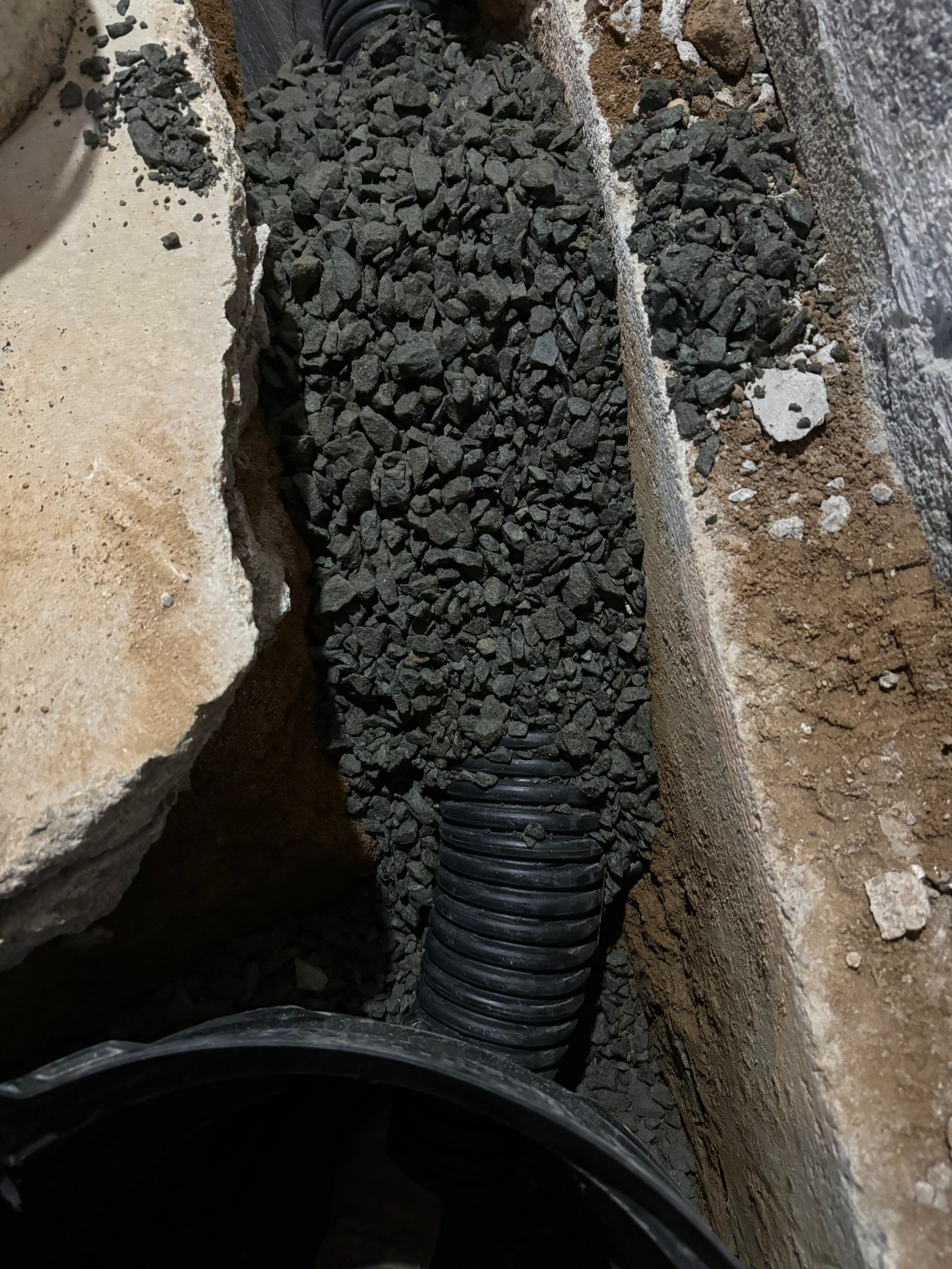 Interior French Drain Washington Township, NJ by Pure Service Pro, LLC 